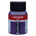 Royal Talens Amsterdam Acrylic Paint - (16.9oz/500ml) Permanent Blue Violet