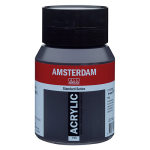 Royal Talens Amsterdam Acrylic Paint - (16.9oz/500ml) Payne's Grey