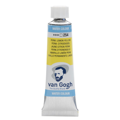 Royal Talens Van Gogh Water Colour - (.3oz/10ml) Permanent Lemon Yellow