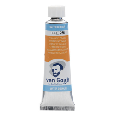 Royal Talens Van Gogh Water Colour - (.3oz/10ml) Permanent Orange