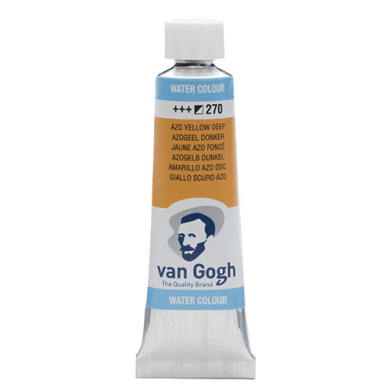 Royal Talens Van Gogh Water Colour - (.3oz/10ml) Azo Yellow Deep