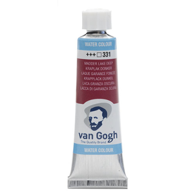 Royal Talens Van Gogh Water Colour - (.3oz/10ml) Madder Lake Deep