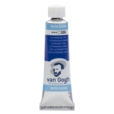 Royal Talens Van Gogh Water Colour - (.3oz/10ml) Ultramarine Deep