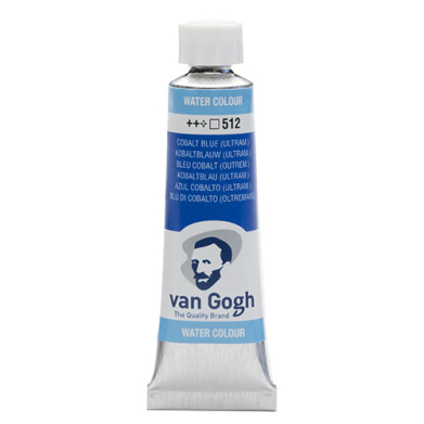 Royal Talens Van Gogh Water Colour - (.3oz/10ml) Cobalt Blue (Ultramarine)