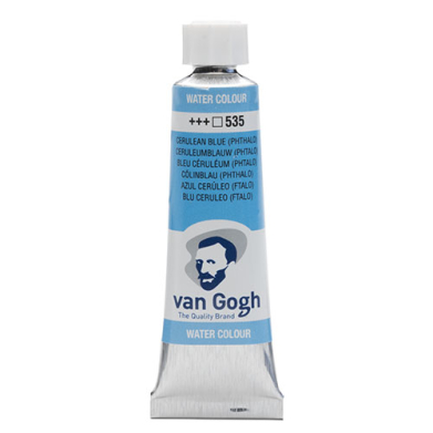 Royal Talens Van Gogh Water Colour - (.3oz/10ml) Cerulean Blue (Phthalo)