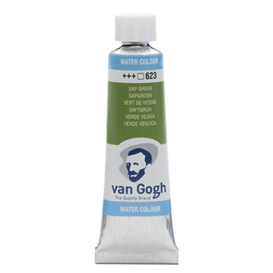 Royal Talens Van Gogh Water Colour - (.3oz/10ml) Sap Green