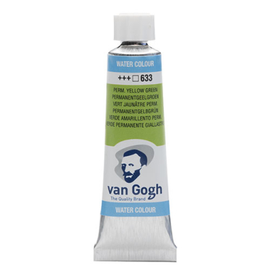 Royal Talens Van Gogh Water Colour - (.3oz/10ml) Permanent Yellow Green