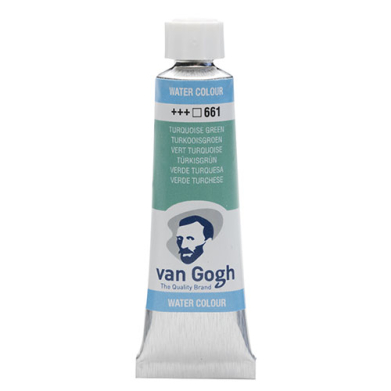 Royal Talens Van Gogh Water Colour - (.3oz/10ml) Turquoise Green