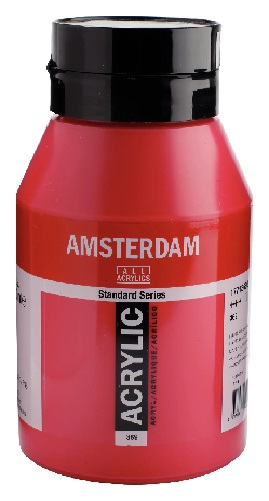 Royal Talens Amsterdam Acrylic Paint - (33.8oz/1000ml) 369 Primary Magenta