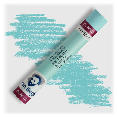 Royal Talens Van Gogh Oil Pastel - Turquoise Blue 522.9