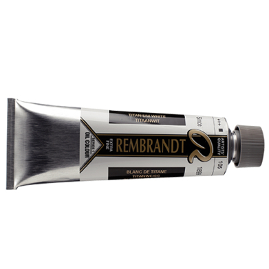 Royal Talens Rembrandt Oil Colour - (5oz/150ml) 105 Titanium White (Safflower Oil) Series 1