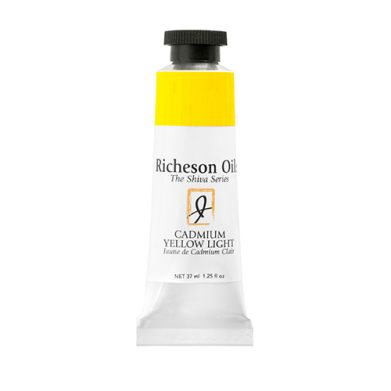 Richeson Shiva Series Oil Paint - (1.25oz/37ml) Cadmium Yellow Light