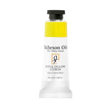 Richeson Shiva Series Oil Paint - (1.25oz/37ml) Shiva Yellow Citron