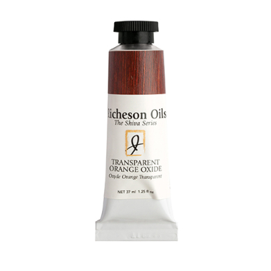 Richeson Shiva Series Oil Paint - (1.25oz/37ml) Transparent Orange Oxide