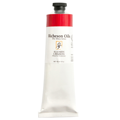 Richeson Shiva Series Oil Paint - (5oz/150ml) Alizarin Crimson