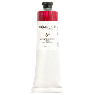 Richeson Shiva Series Oil Paint - (5oz/150ml) Quinacridone Rose