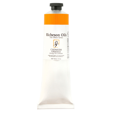 Richeson Shiva Series Oil Paint - (5oz/150ml) Cadmium Orange