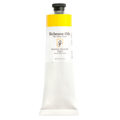 Richeson Shiva Series Oil Paint - (5oz/150ml) Hansa Yellow Pale