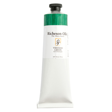 Richeson Shiva Series Oil Paint - (5oz/150ml) Viridian Green