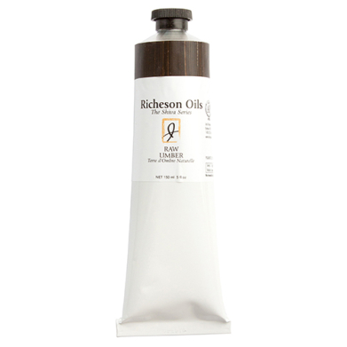 Richeson Shiva Series Oil Paint - (5oz/150ml) Raw Umber