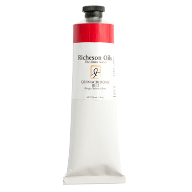 Richeson Shiva Series Oil Paint - (5oz/150ml) Quinacridone Red