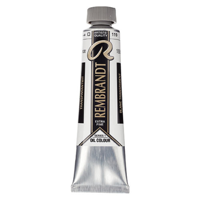 Royal Talens Rembrandt Oil Colour - (1.4oz/40ml) Transparent White