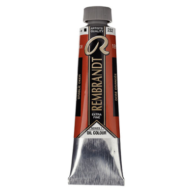 Royal Talens Rembrandt Oil Colour - (1.4oz/40ml) Orange Ochre