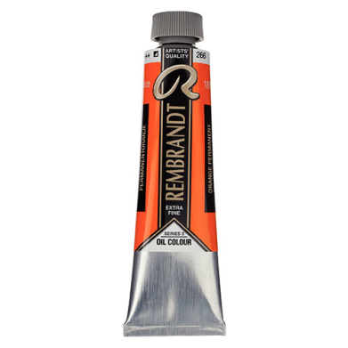 Royal Talens Rembrandt Oil Colour - (1.4oz/40ml) Permanent Orange