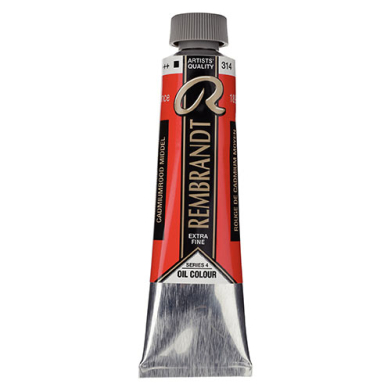 Royal Talens Rembrandt Oil Colour - (1.4oz/40ml) Cadmium Red Medium