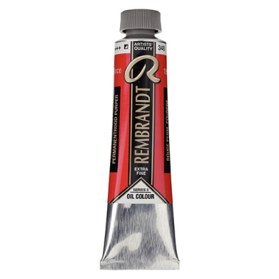 Royal Talens Rembrandt Oil Colour - (1.4oz/40ml) Permanent Red Purple