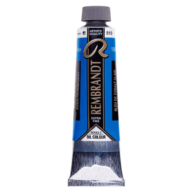 Royal Talens Rembrandt Oil Colour - (1.4oz/40ml) Cobalt Blue Light