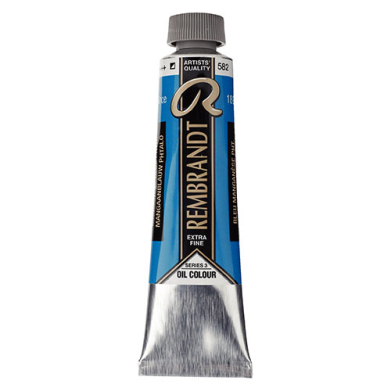 Royal Talens Rembrandt Oil Colour - (1.4oz/40ml) Manganese Blue Phthalo