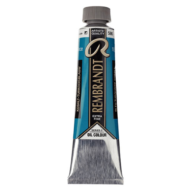 Royal Talens Rembrandt Oil Colour - (1.4oz/40ml) Cobalt Turquoise Blue