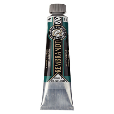 Royal Talens Rembrandt Oil Colour - (1.4oz/40ml) Cobalt Green