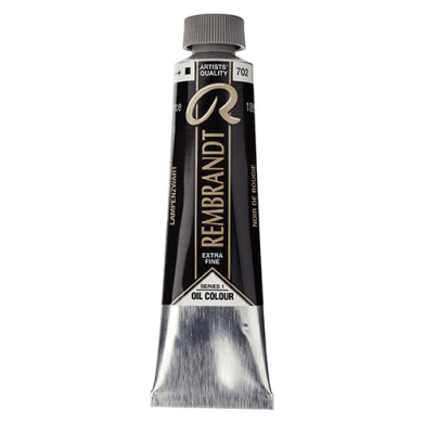 Royal Talens Rembrandt Oil Colour - (1.4oz/40ml) Lamp Black