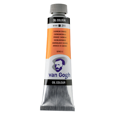 Royal Talens Van Gogh Oil Colour - (1.4oz/40ml) Cadmium Orange