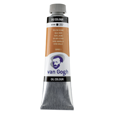 Royal Talens Van Gogh Oil Colour - (1.4oz/40ml) Yellow Ochre