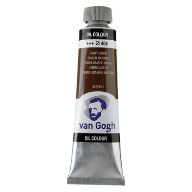 Royal Talens Van Gogh Oil Colour - (1.4oz/40ml) Raw Umber