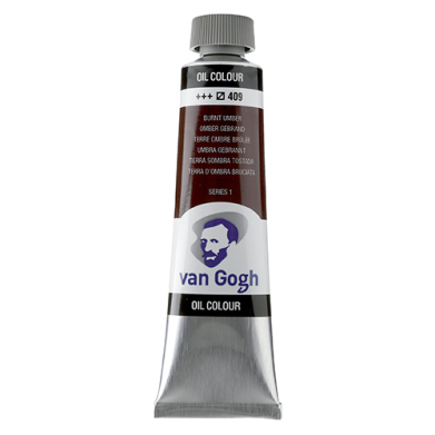 Royal Talens Van Gogh Oil Colour - (1.4oz/40ml) Burnt Umber