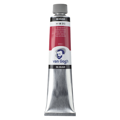 Royal Talens Van Gogh Oil Colour - (6.8oz/200ml) Azo Red Deep