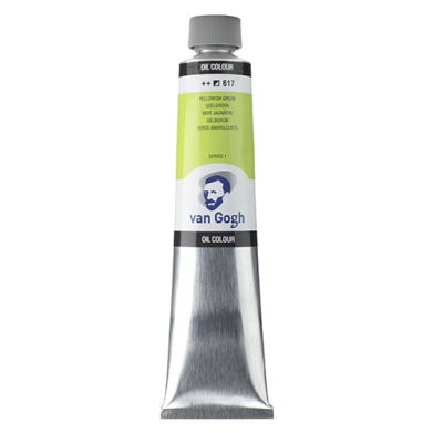 Royal Talens Van Gogh Oil Colour - (6.8oz/200ml) Yellowish Green