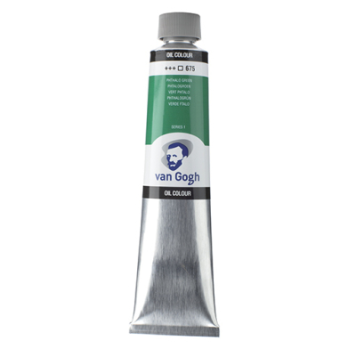 Royal Talens Van Gogh Oil Colour - (6.8oz/200ml) Phthalo Green
