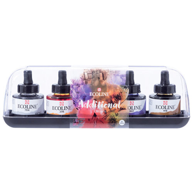 Royal Talens Ecoline Liquid Watercolors 1oz/30ml - (5 Pack) Additional Colours