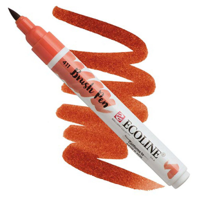 Royal Talens Ecoline Water Colour Brush Pen - Burnt Sienna