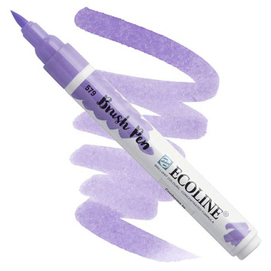 Royal Talens Ecoline Water Colour Brush Pen - Pastel Violet