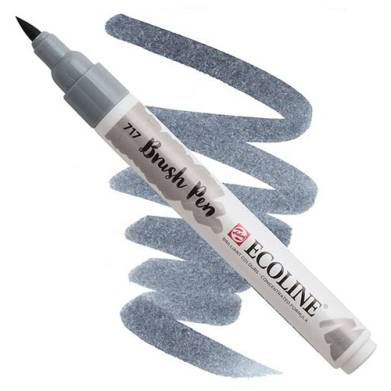 Royal Talens Ecoline Water Colour Brush Pen - Cold Grey