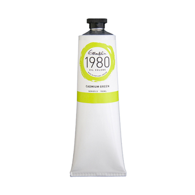Gamblin 1980 Oil Colors  (5.07oz/150ml) Cadmium Green