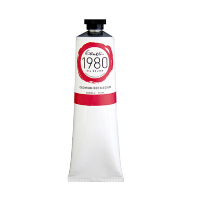 Gamblin 1980 Oil Colors  (5.07oz/150ml) Cadmium Red Medium