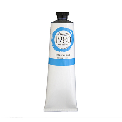 Gamblin 1980 Oil Colors  (5.07oz/150ml) Cerulean Blue