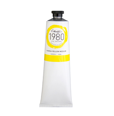 Gamblin 1980 Oil Colors  (5.07oz/150ml) Hansa Yellow Medium